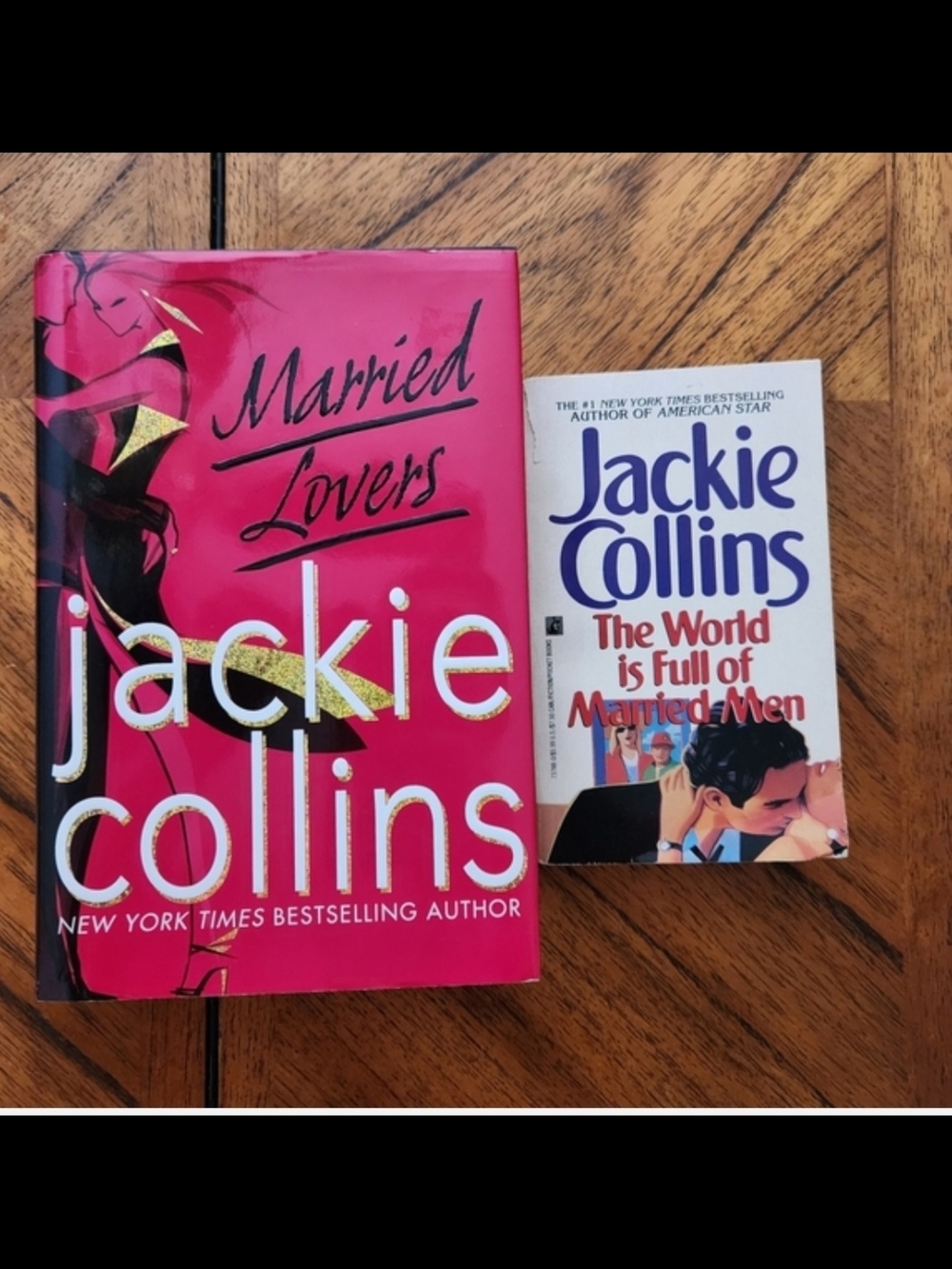 Paperback Novel with Pink Accent - Neutral Cover
